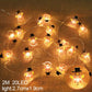 Snowflake LED Light Christmas Decorations For Home Hanging Garland Christmas Tree Decor Ornament 2022 Navidad Xmas Gift New Year