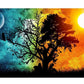 5D Diy Diamond Painting Four Season Tree Cross stitch Kit Full Drill Square Embroidery Mosaic Art Picture of Rhinestones Decor